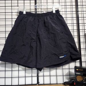 Black speedo Men's Shorts vintage crinkle fabric